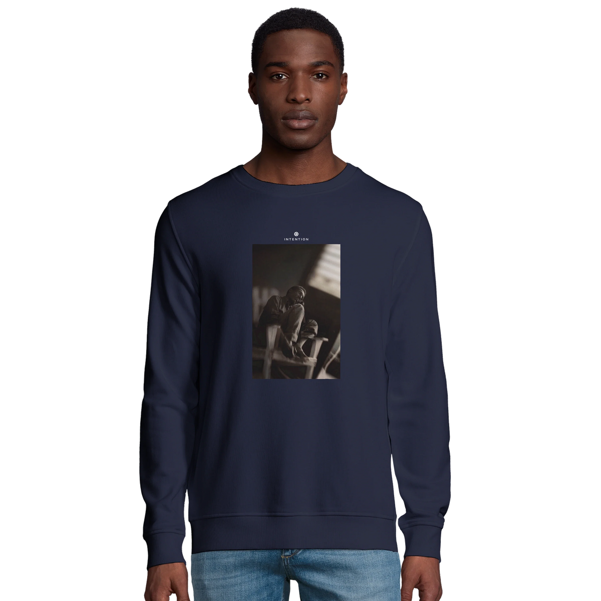 Hopeful - "A Dreamer's Strength" Sweatshirt French Navy 3