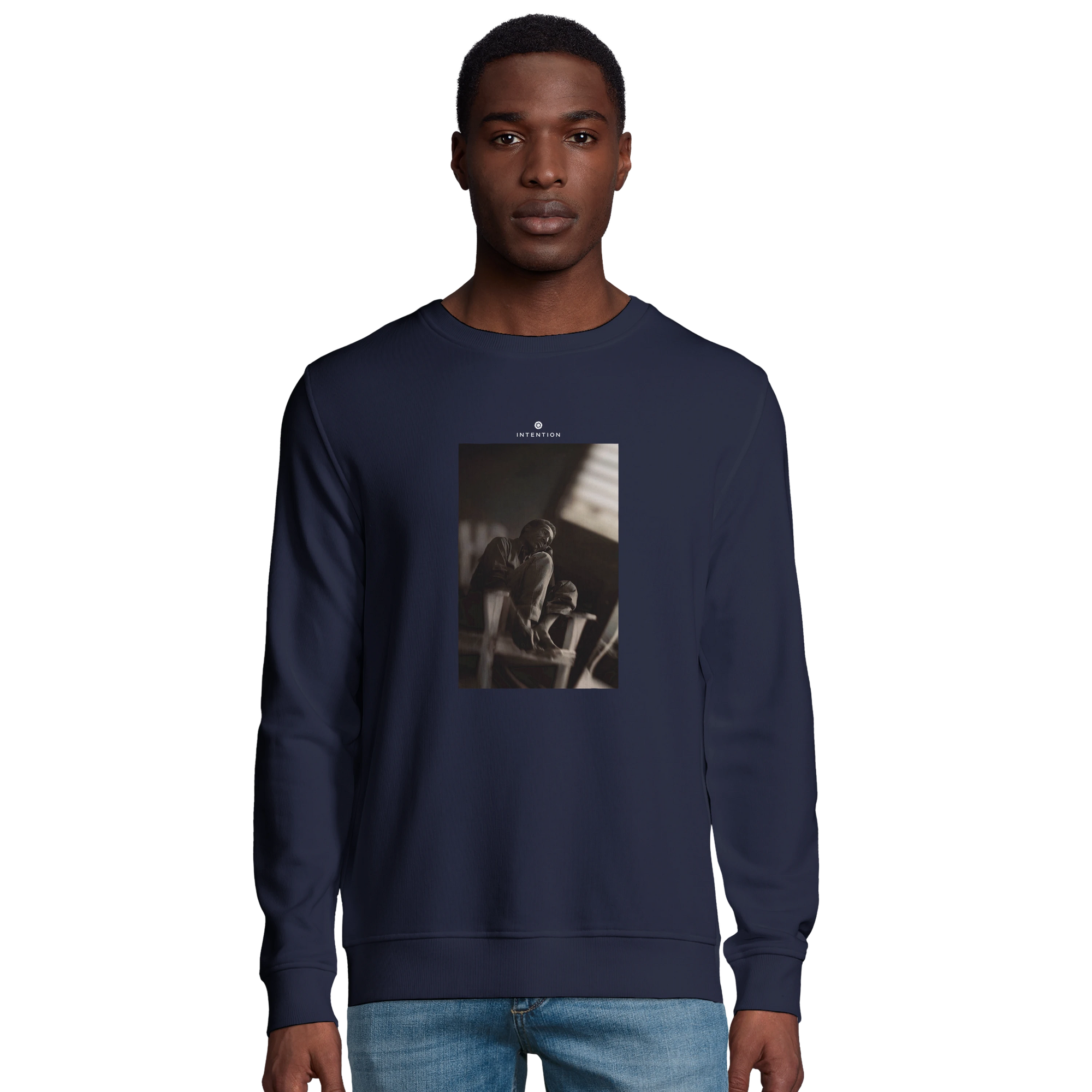 Hopeful - "A Dreamer's Strength" Sweatshirt French Navy 3
