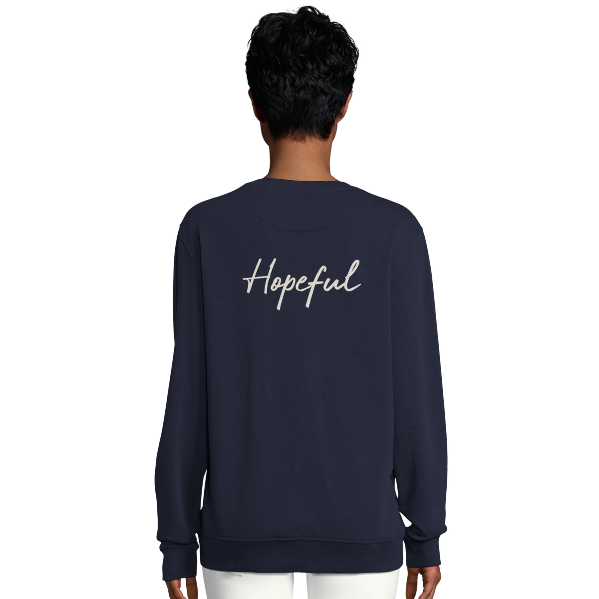 Hopeful - "A Dreamer's Strength" Sweatshirt French Navy 6