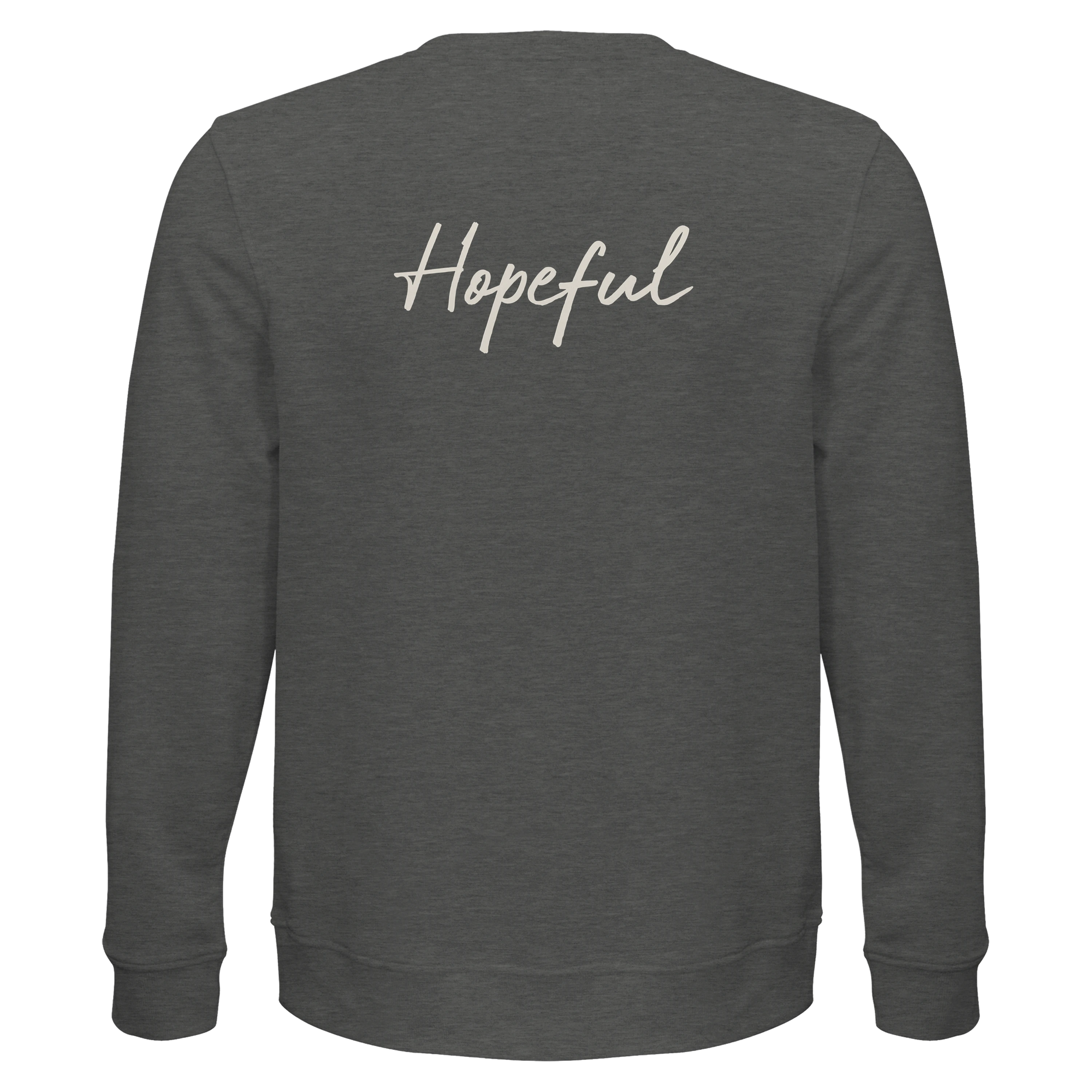 Hopeful - "A Dreamer's Strength" Sweatshirt Grey Melange 2