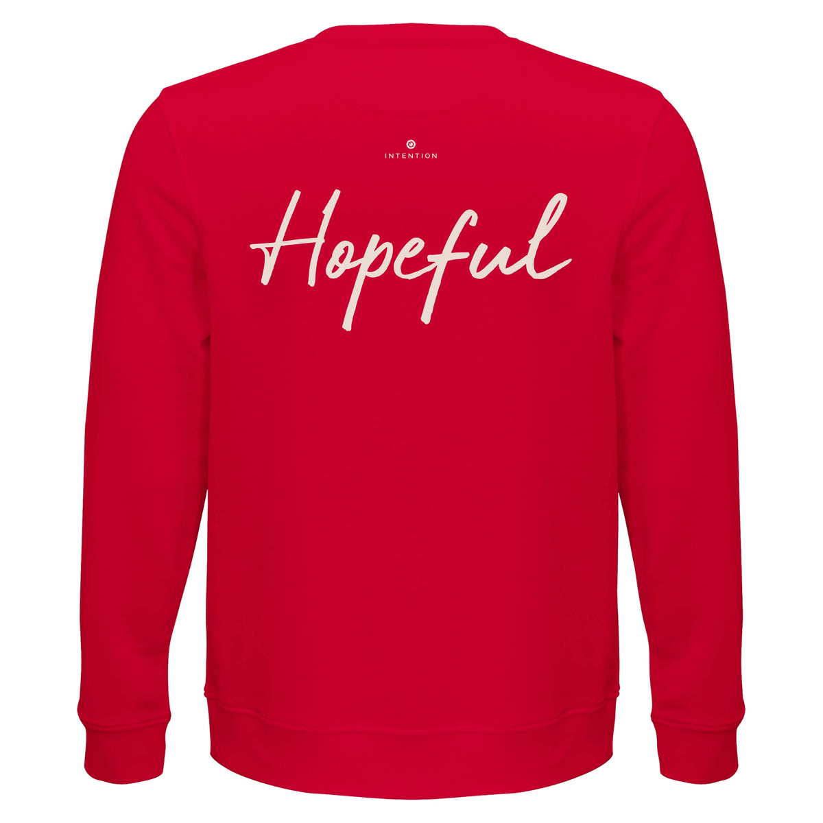 Hopeful - "A Dreamer's Strength" Sweatshirt Red 2