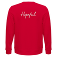Hopeful - "A Dreamer's Strength" Sweatshirt Red 2