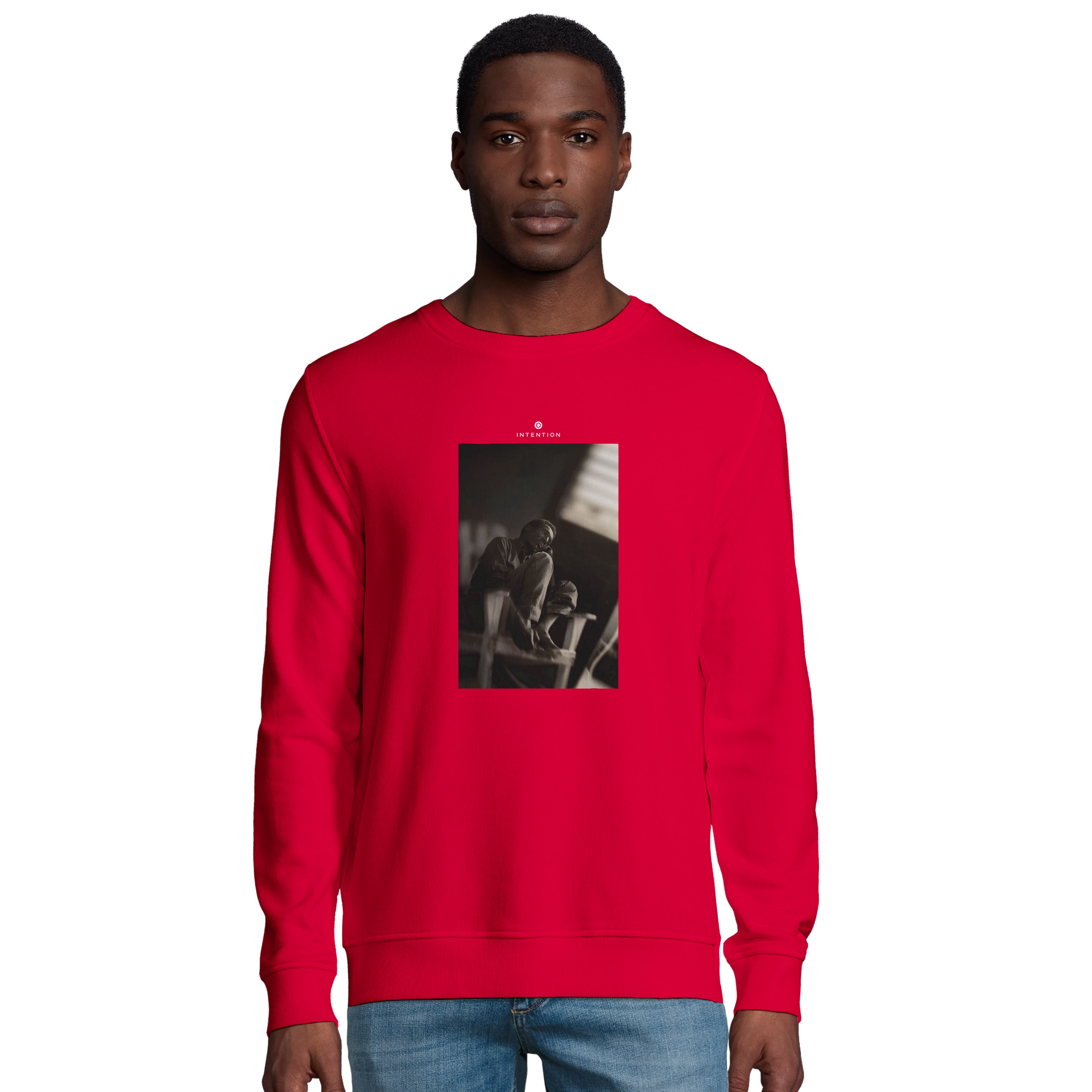 Hopeful - "A Dreamer's Strength" Sweatshirt Red 3