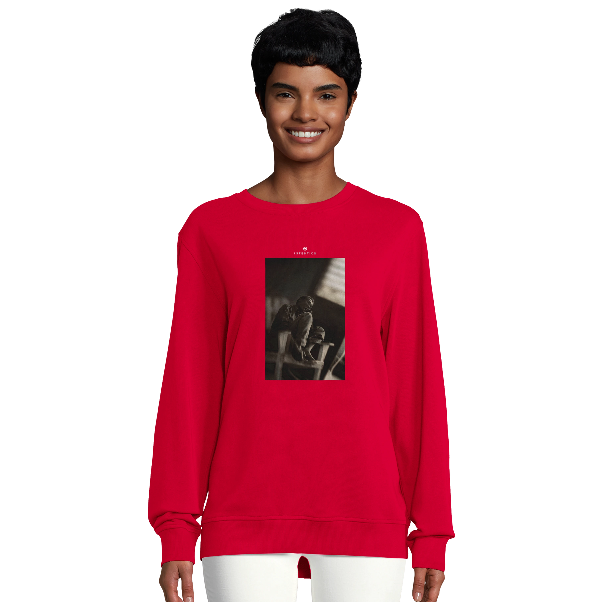 Hopeful - "A Dreamer's Strength" Sweatshirt Red 5