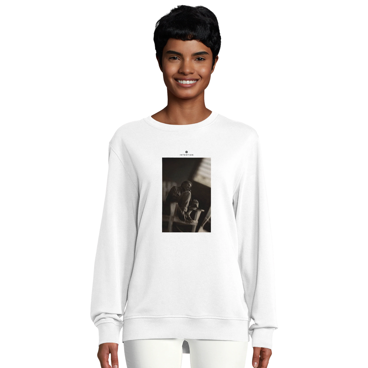 Hopeful - "A Dreamer's Strength" Sweatshirt White 5