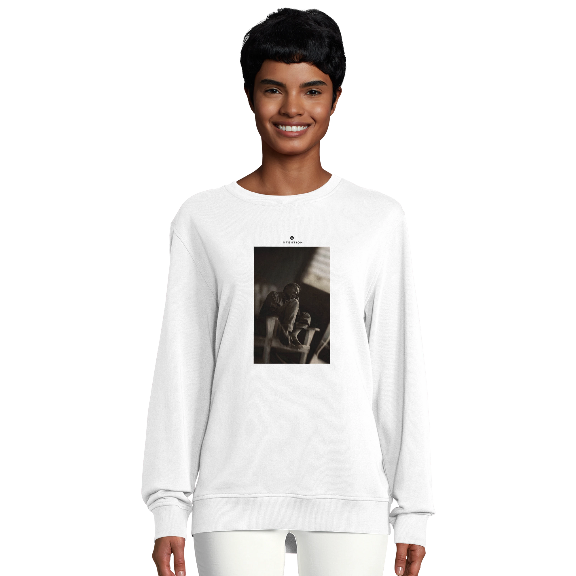 Hopeful - "A Dreamer's Strength" Sweatshirt White 5