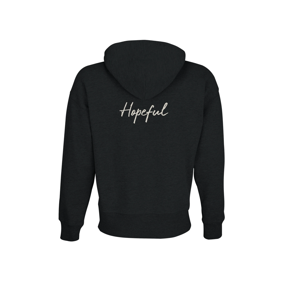 Hopeful - "A Dreamer's Strength" Hoodie Black 2