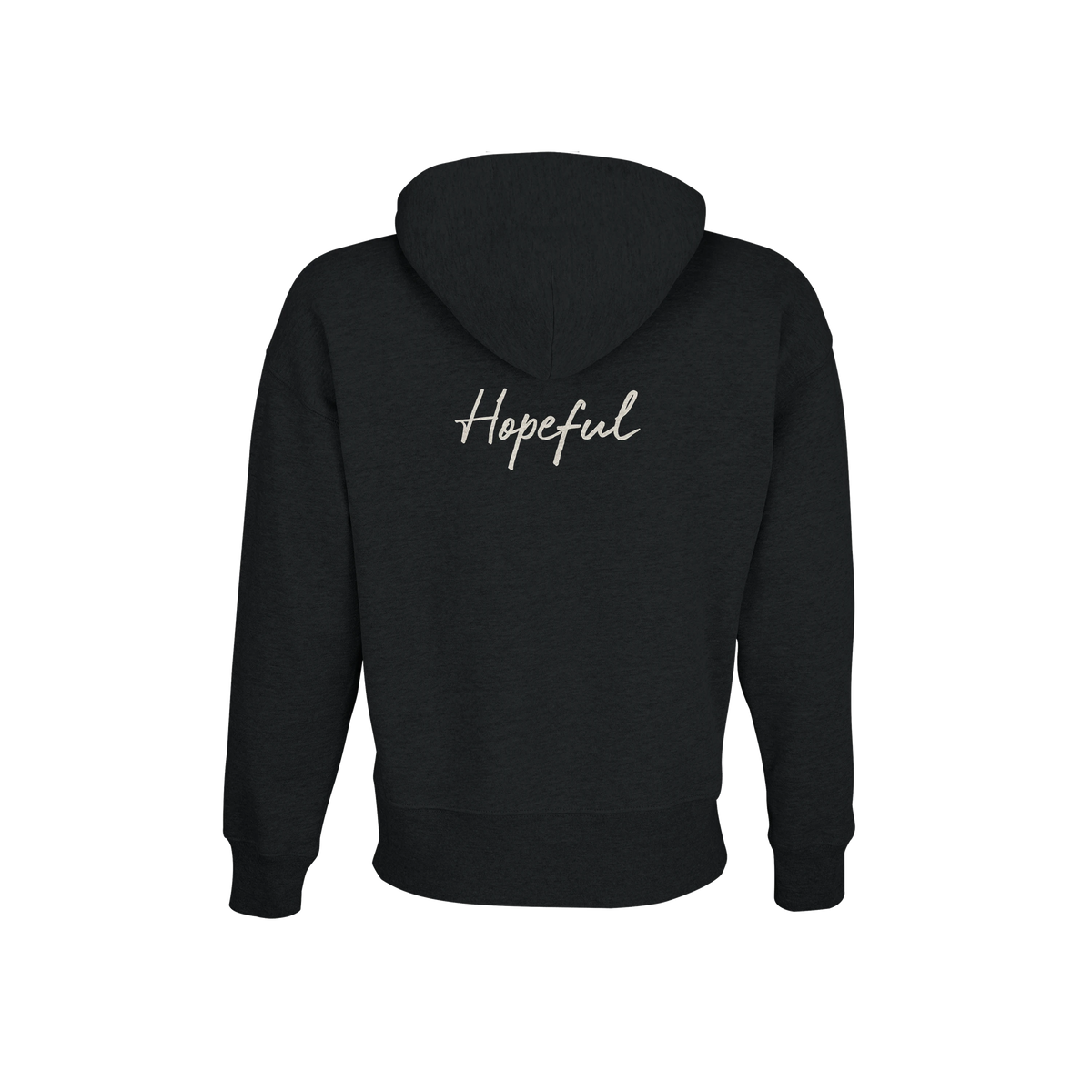 Hopeful - "A Dreamer's Strength" Hoodie Black 2