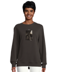 Hopeful - "A Dreamer's Strength" Sweatshirt deep charcoal grey XS 38