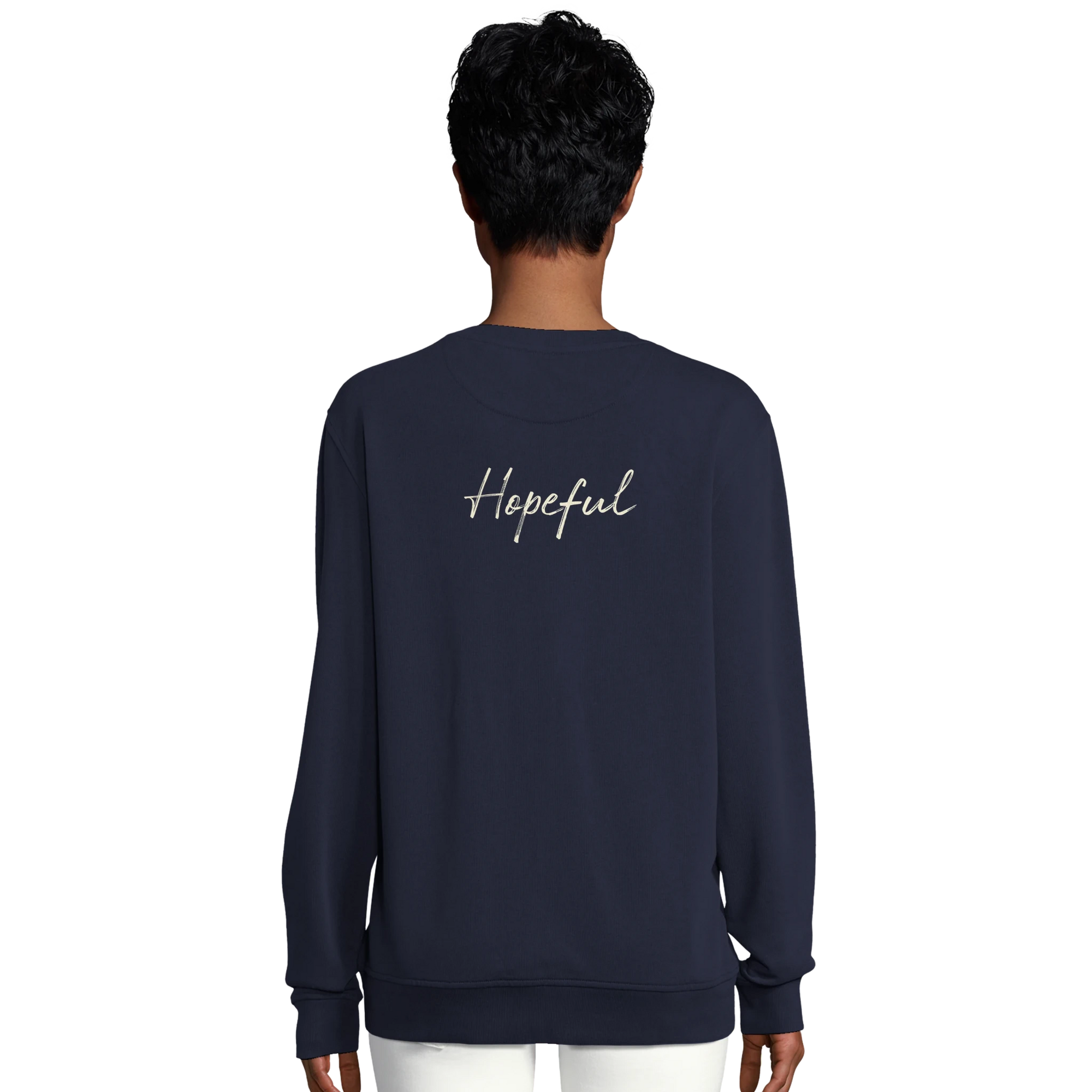 Hopeful - "A Dreamer's Strength" Sweatshirt French Navy XS 21