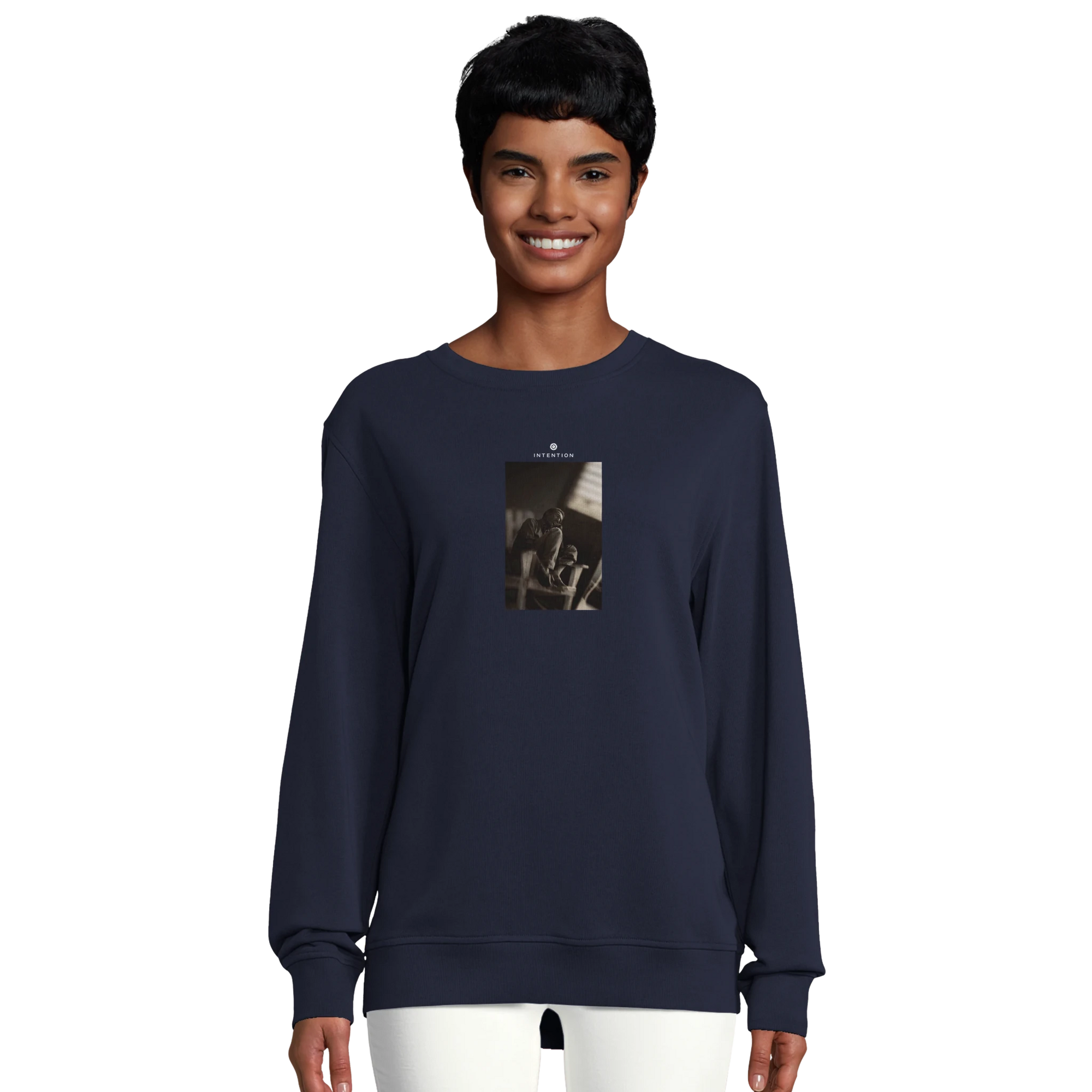 Hopeful - "A Dreamer's Strength" Sweatshirt French Navy XS 20