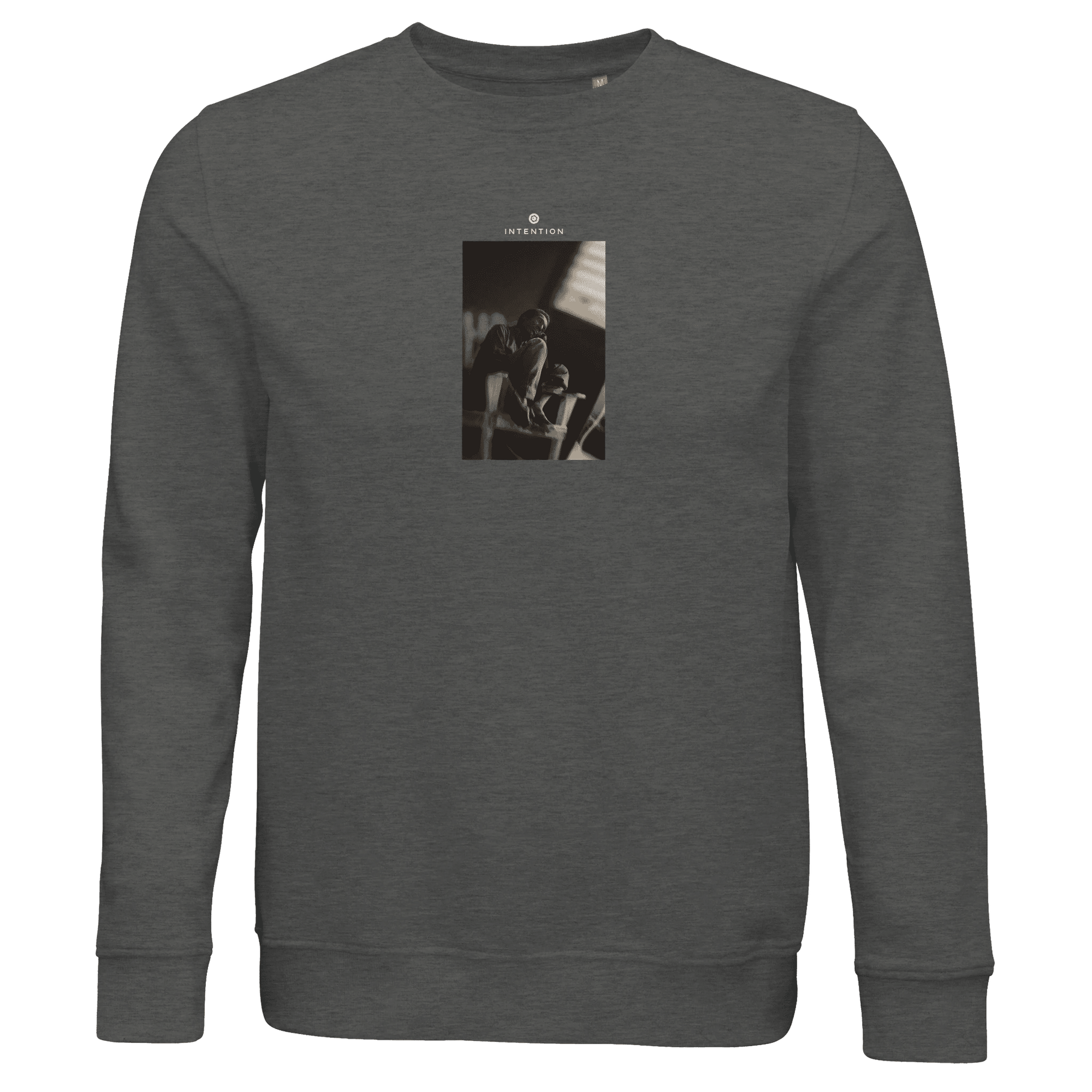 Hopeful - "A Dreamer's Strength" Sweatshirt Grey Melange XS 28