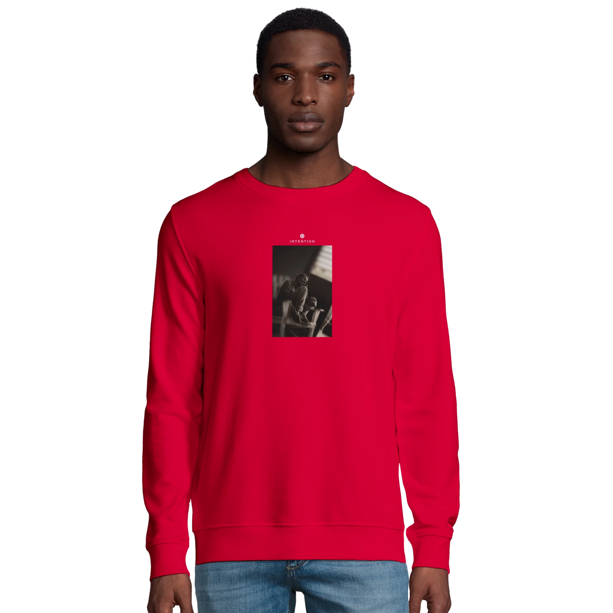 Hopeful - "A Dreamer's Strength" Sweatshirt Red XS 24
