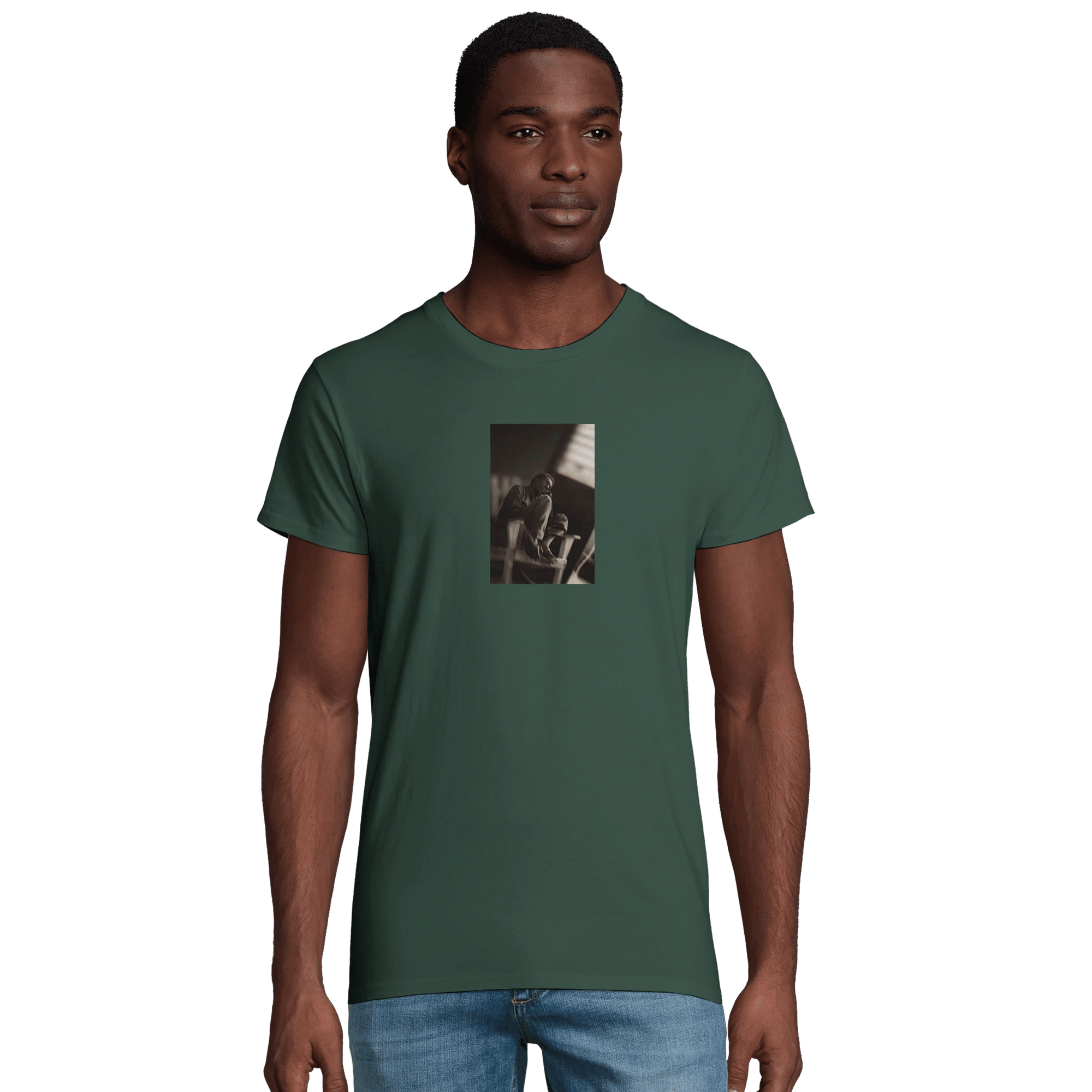 Hopeful - "A Dreamer’s Strength" T-shirt Bottle Green XS 13