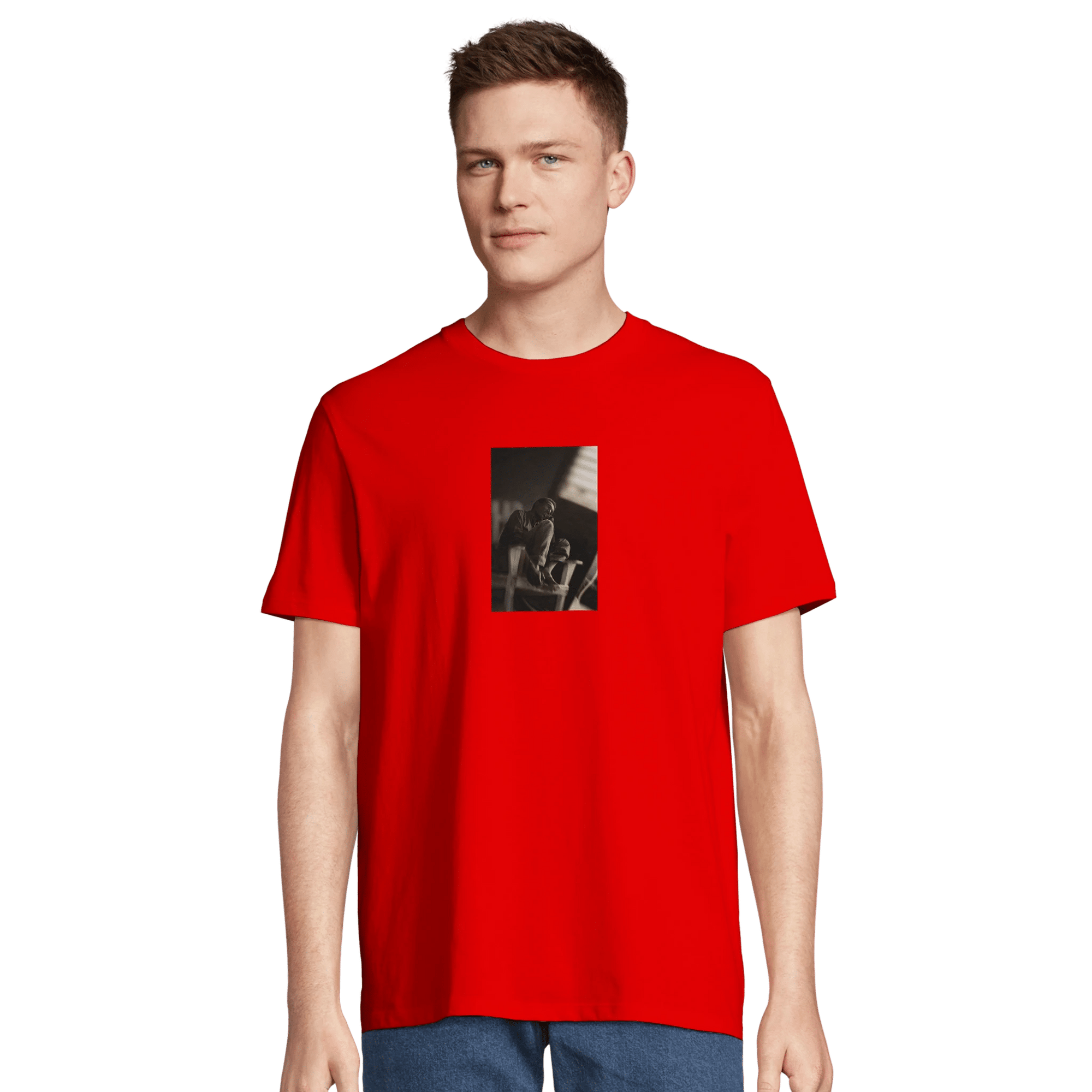 Hopeful - "A Dreamer’s Strength" T-shirt Bright Red XS 7