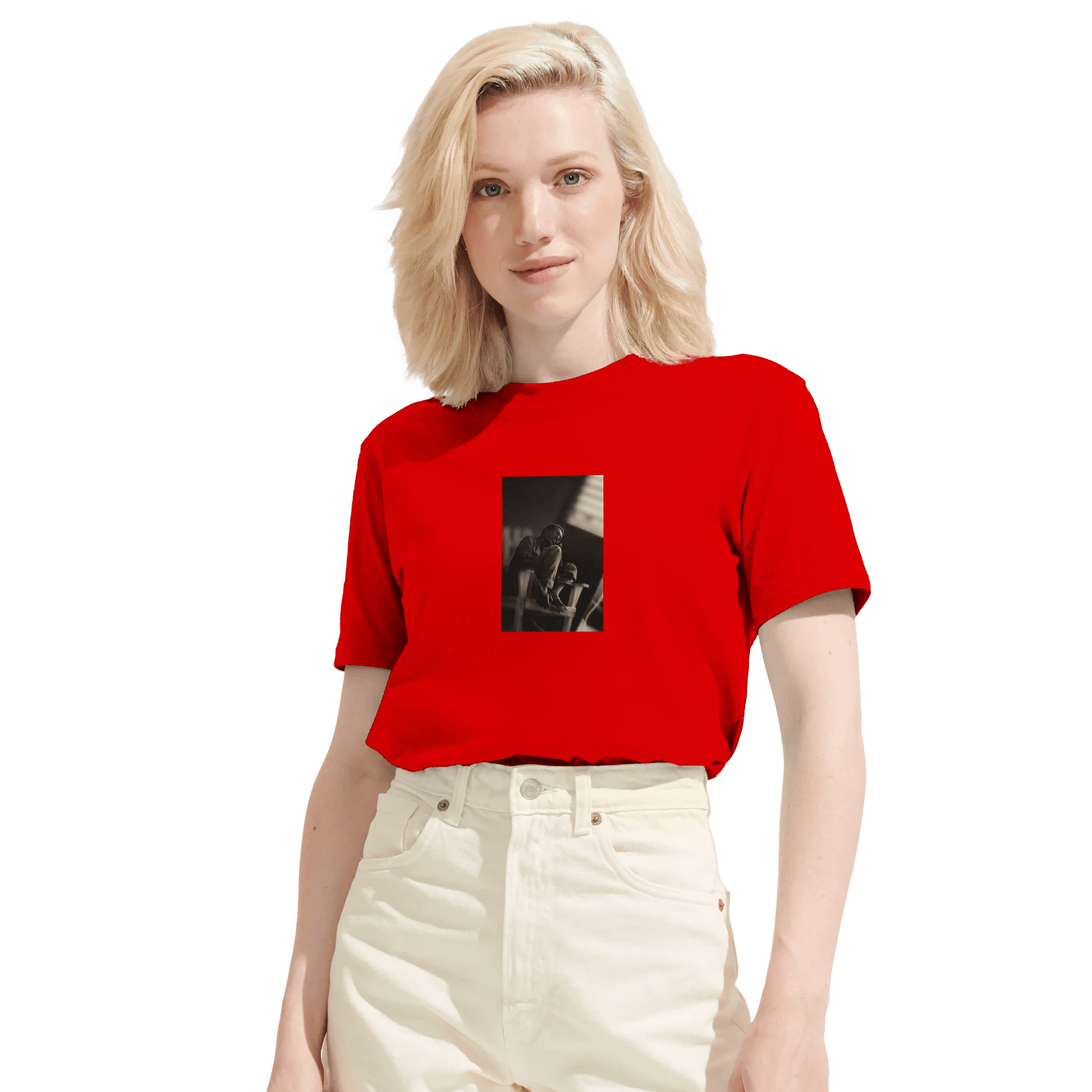 Hopeful - "A Dreamer’s Strength" T-shirt Bright Red XS 9