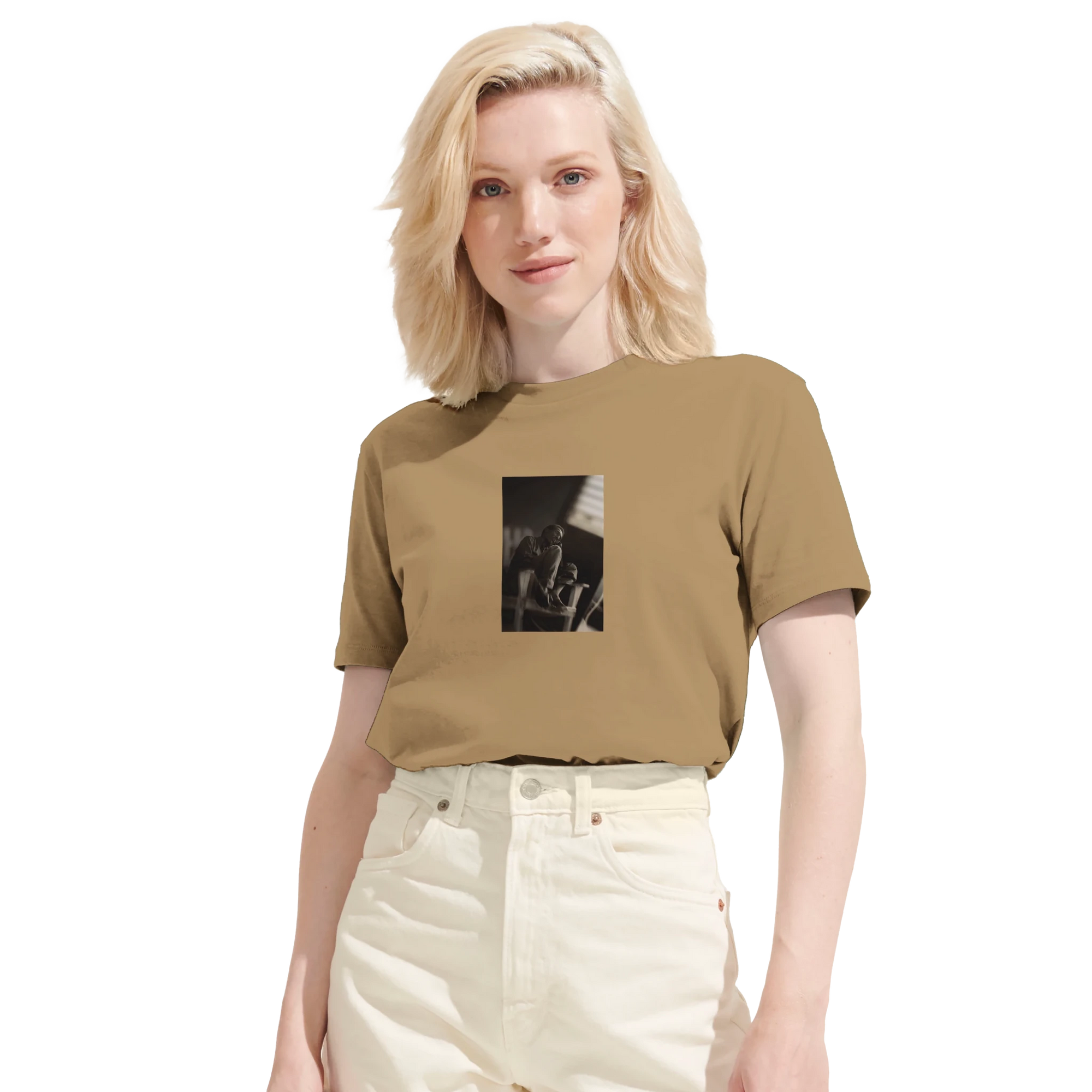 Hopeful - "A Dreamer’s Strength" T-shirt dark beige XS 33