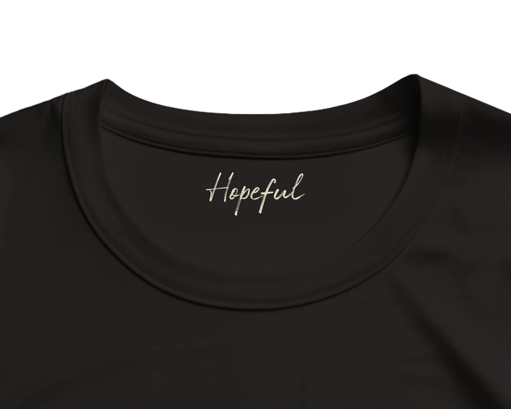 Hopeful - "A Dreamer’s Strength" T-shirt Deep Black S 5