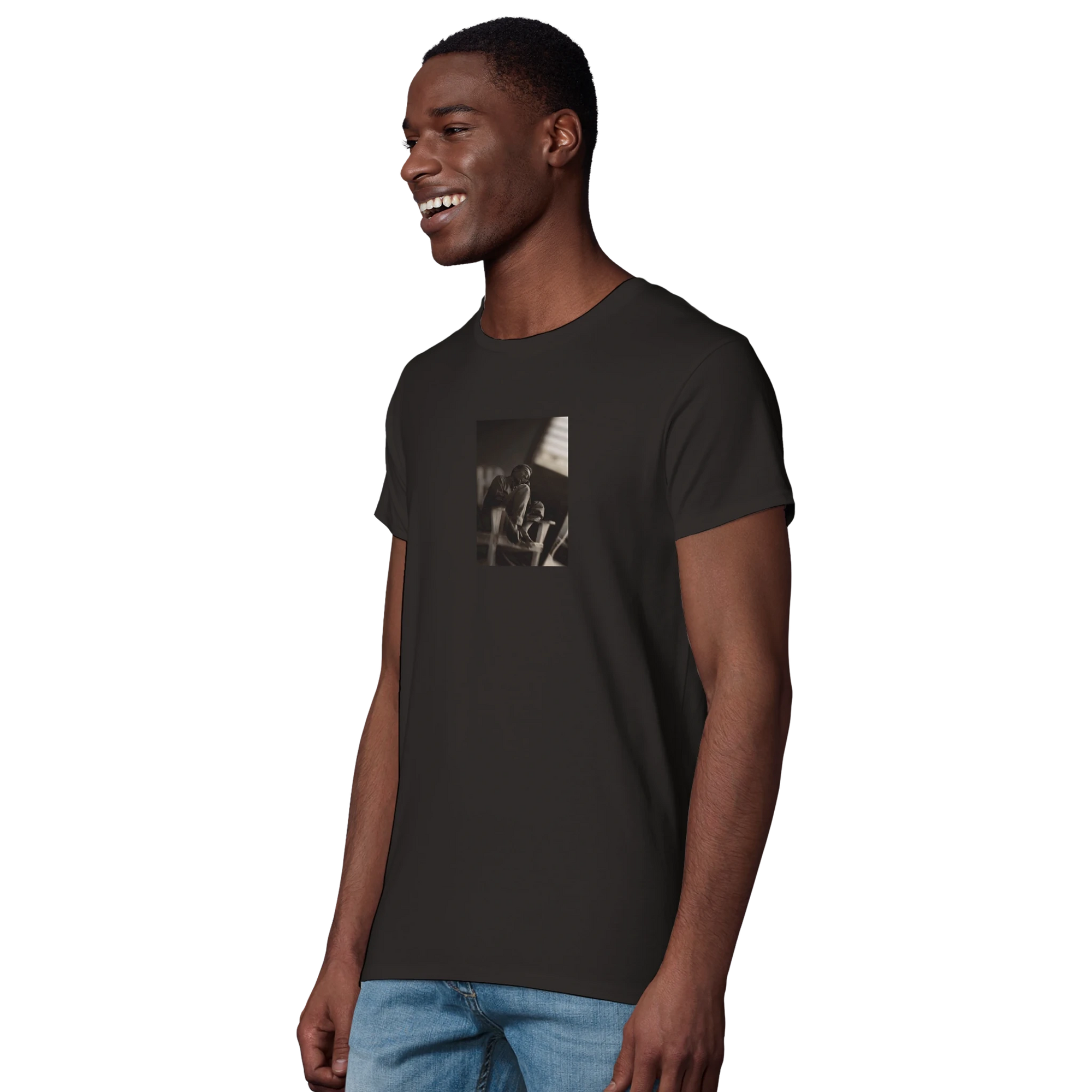 Hopeful - "A Dreamer’s Strength" T-shirt Deep Black XS 27