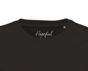 Hopeful - "A Dreamer’s Strength" T-shirt Deep Black XS 2