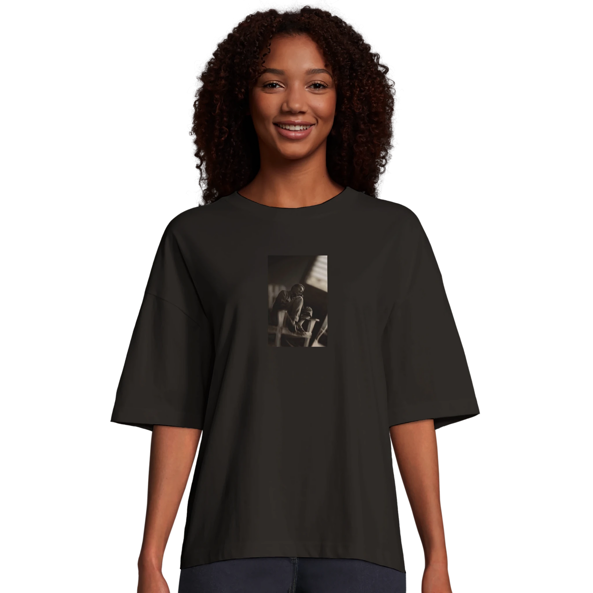 Hopeful - "A Dreamer’s Strength" T-shirt Deep Black XS 33