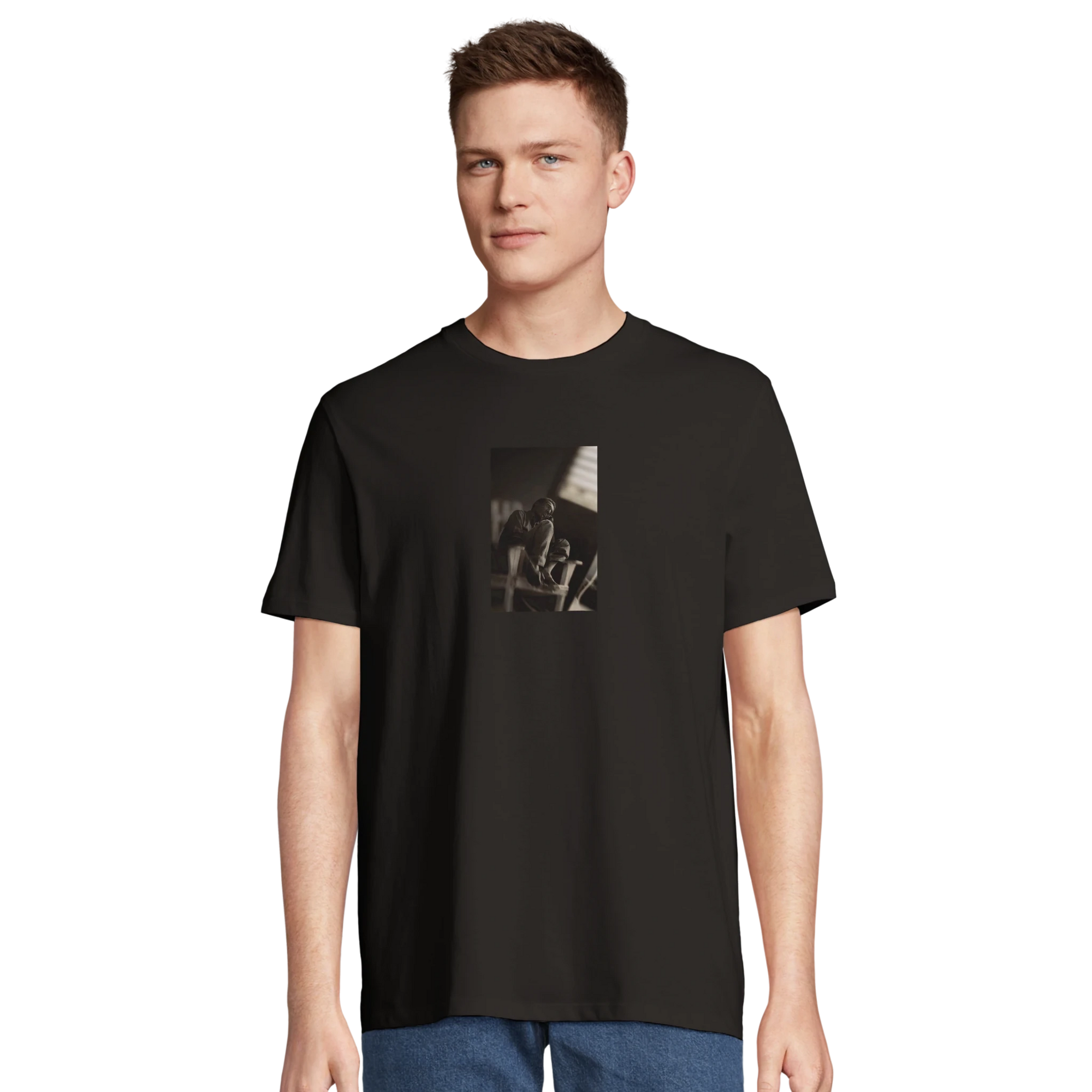 Hopeful - "A Dreamer’s Strength" T-shirt Deep Black XS 43