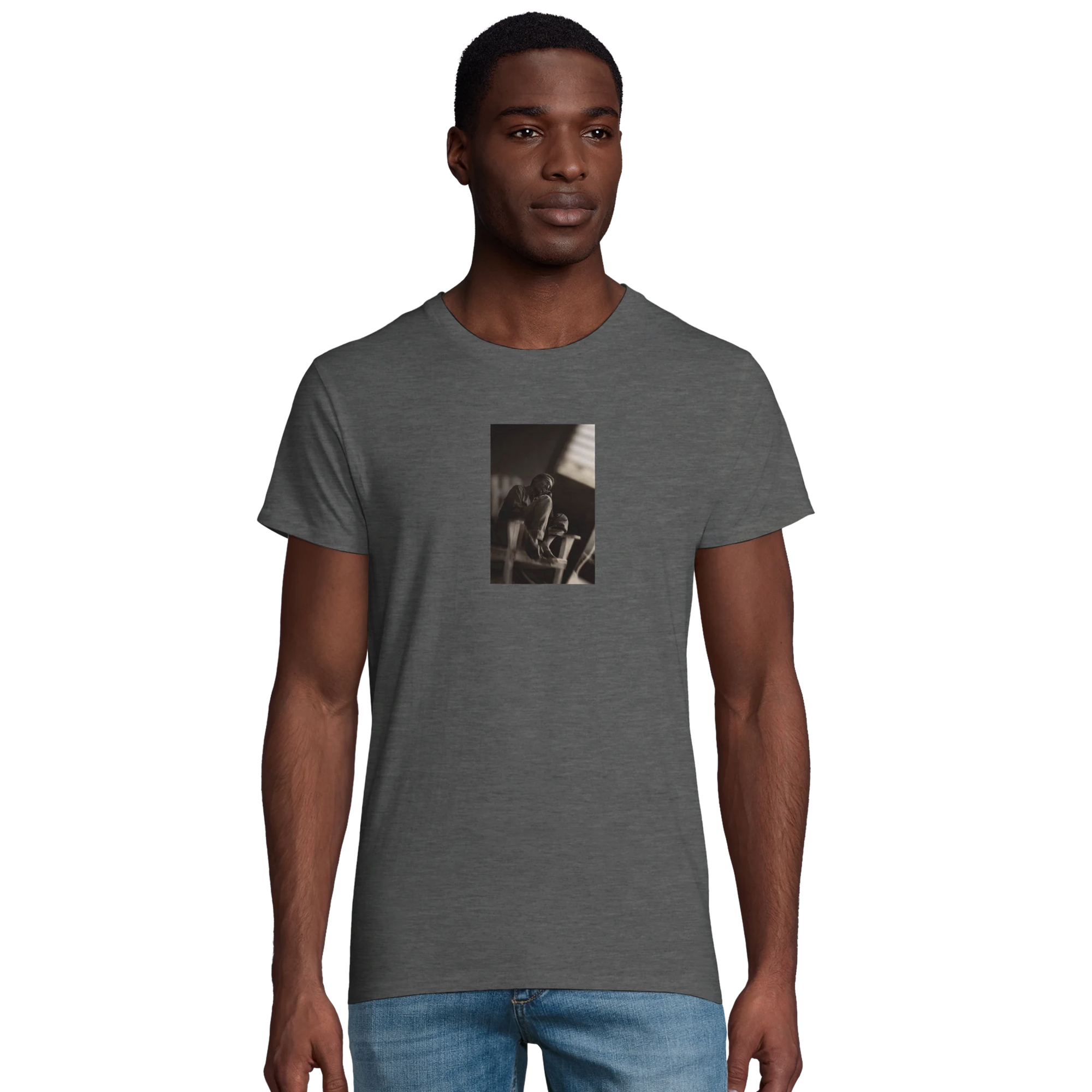 Hopeful - "A Dreamer’s Strength" T-shirt Grey Melange XS 37