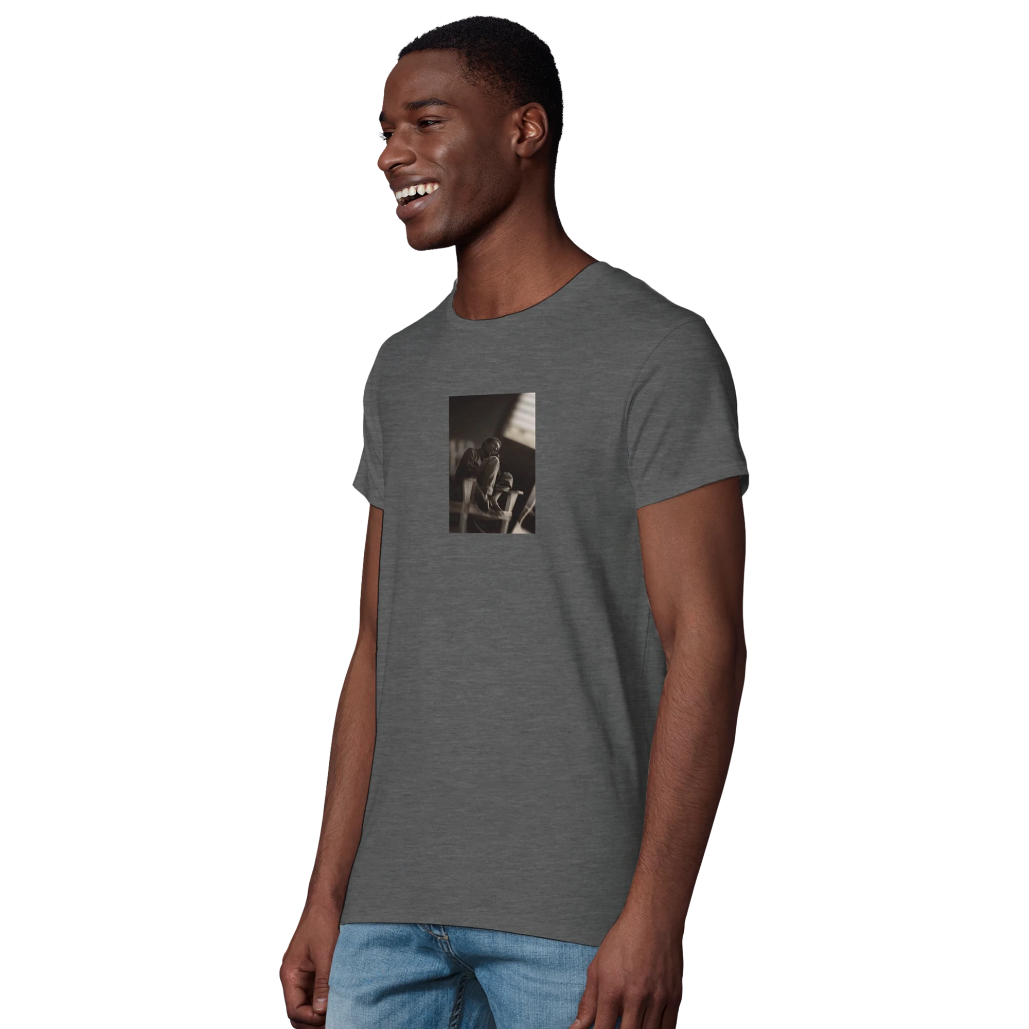 Hopeful - "A Dreamer’s Strength" T-shirt Grey Melange XS 39