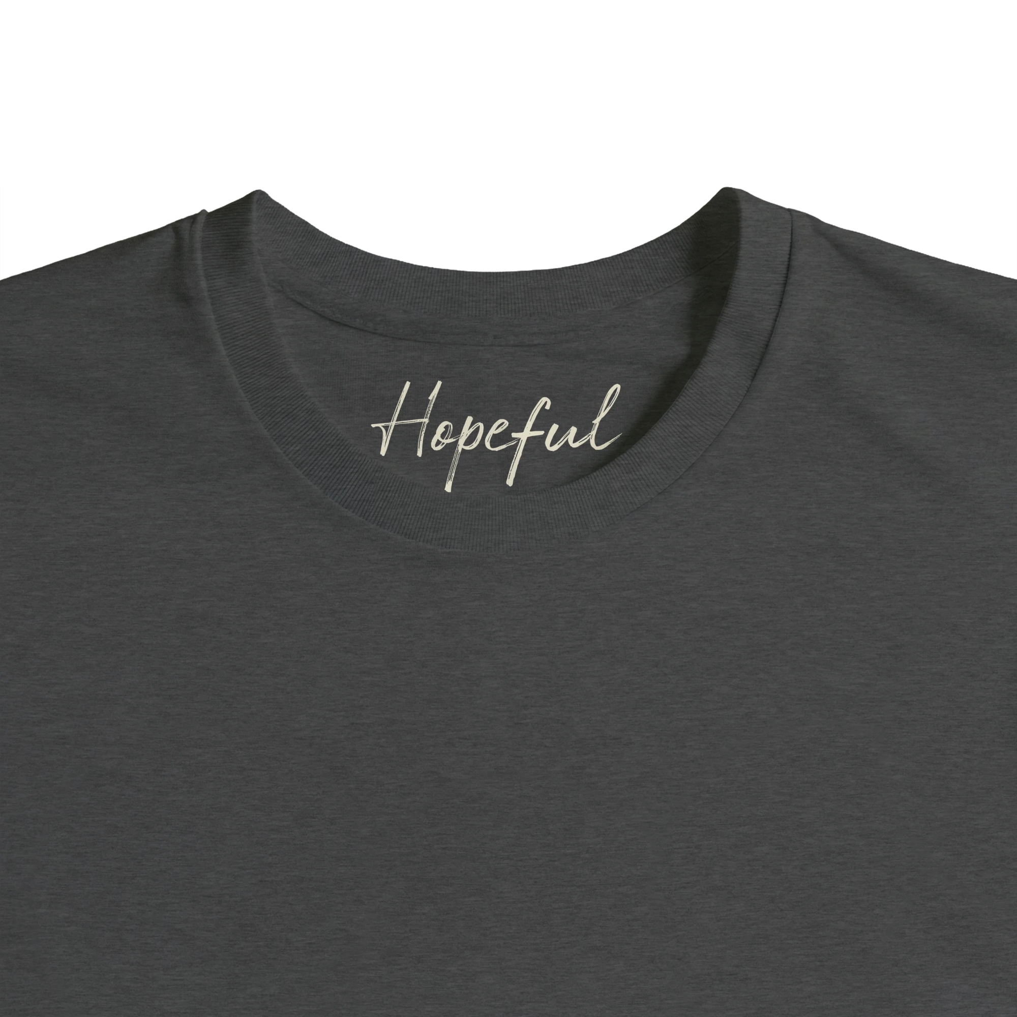 Hopeful - "A Dreamer’s Strength" T-shirt Grey Melange XS 53