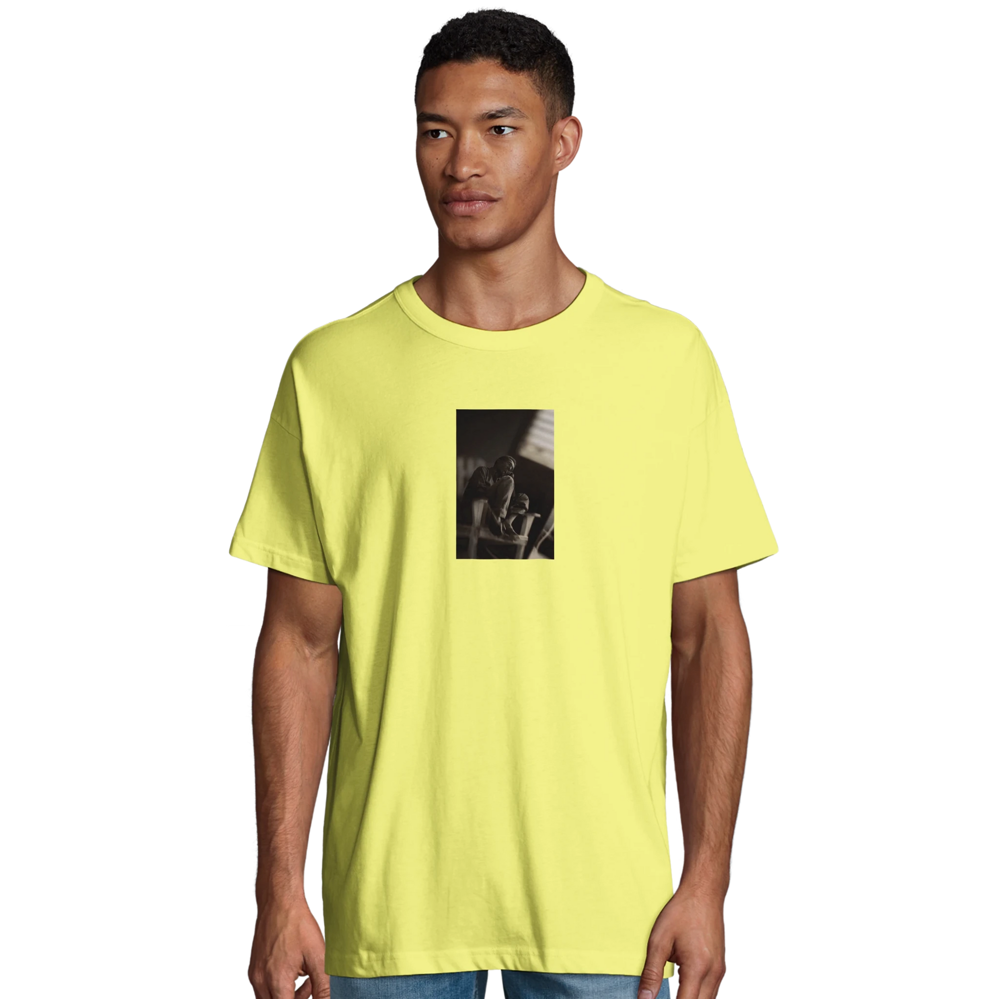 Hopeful - "A Dreamer’s Strength" T-shirt Light Yellow S 22