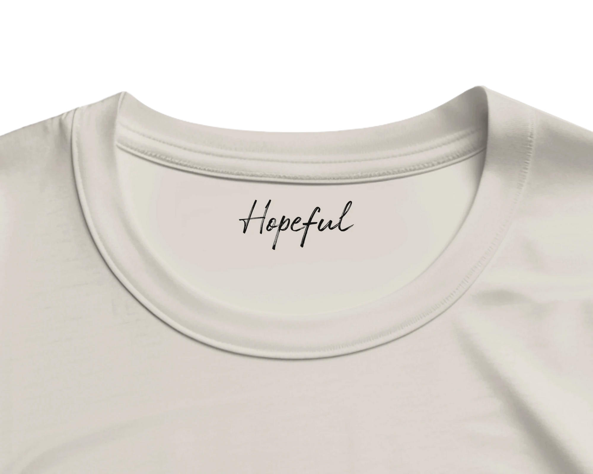 Hopeful - "A Dreamer’s Strength" T-shirt Off White S 15