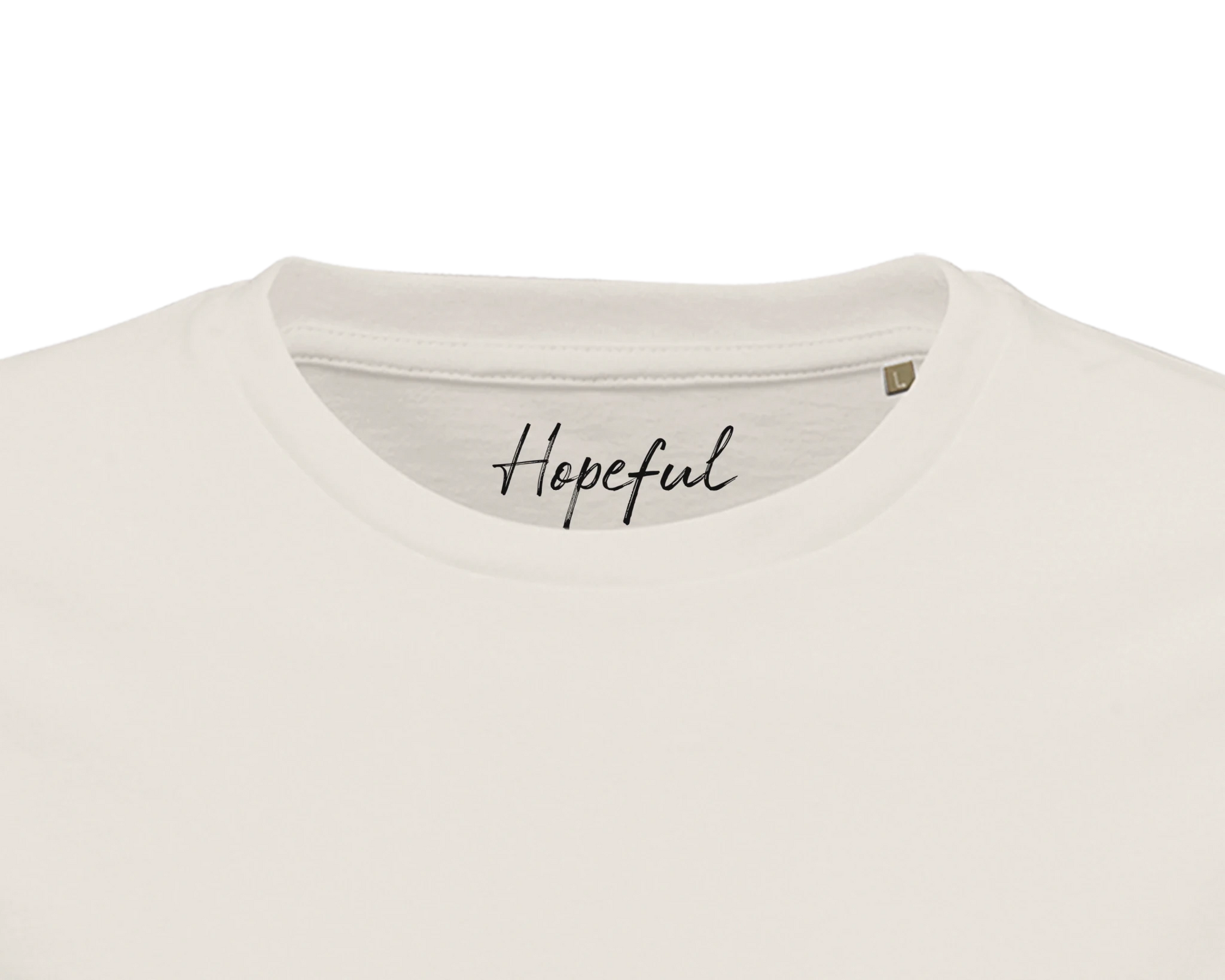 Hopeful - "A Dreamer’s Strength" T-shirt Off White XS 5