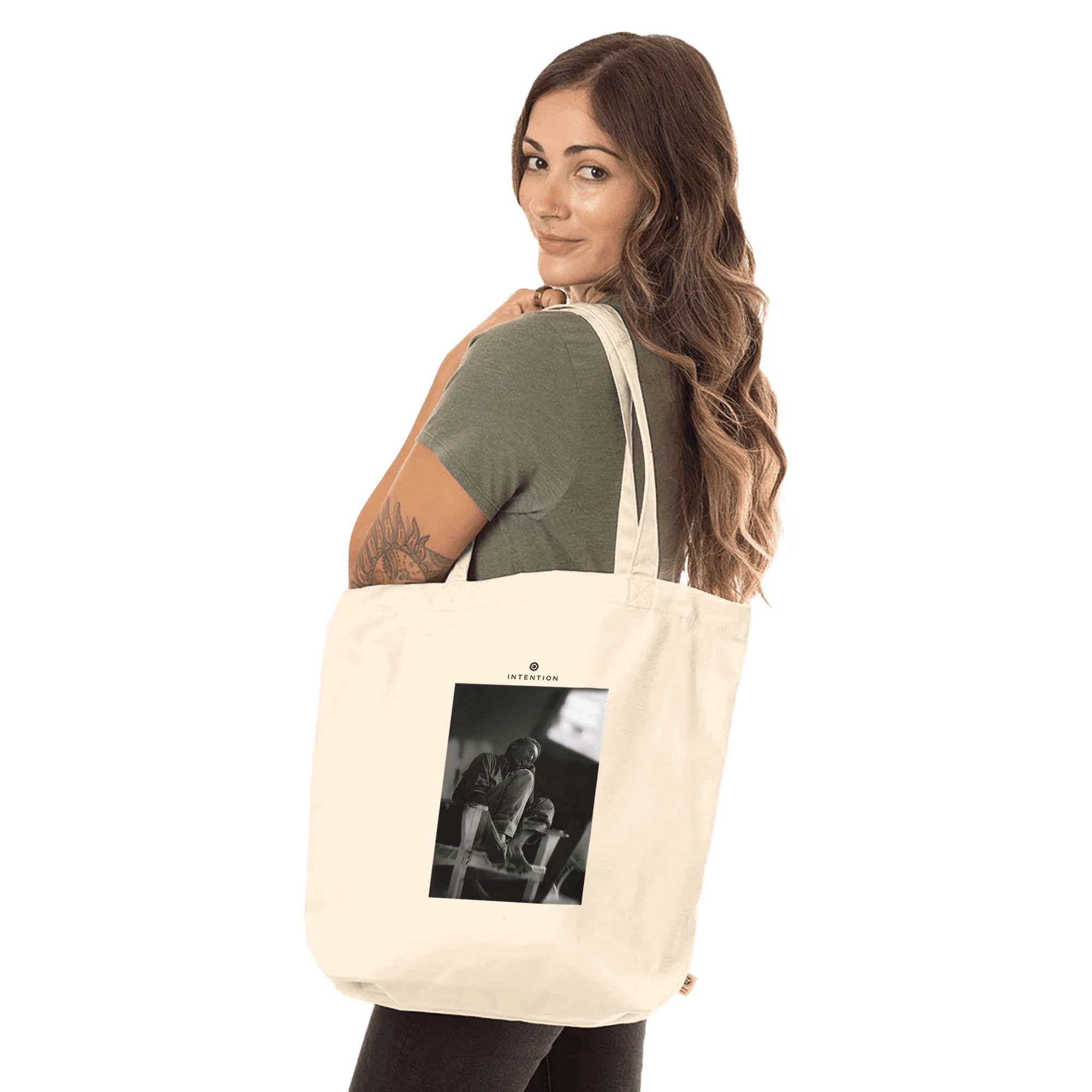 Hopeful - "A Dreamer’s Strength" Tote Bag Natural 4