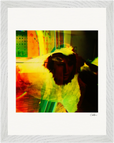 In the Eye Framed print 27x35 cm / 11x14″ White frame 6