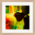 In the Eye Framed print 30x30 cm / 12x12″ Wood frame 17