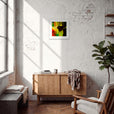 In the Eye Framed print 40x40 cm / 16x16″ White frame in interior