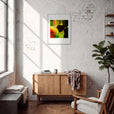 In the Eye Framed print 45x60 cm / 18x24″ White frame in interior