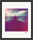 Indigo Sky Framed print 20x25 cm / 8x10″ Black frame 35