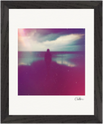Indigo Sky Framed print 20x25 cm / 8x10″ Black frame 24