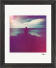 Indigo Sky Framed print 20x25 cm / 8x10″ Black frame 24