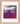 Indigo Sky Framed print 20x25 cm / 8x10″ Wood frame 15