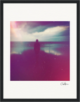 Indigo Sky Framed print 27x35 cm / 11x14″ Black frame 36