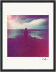 Indigo Sky Framed print 27x35 cm / 11x14″ Black frame 36