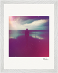 Indigo Sky Framed print 27x35 cm / 11x14″ White frame 7