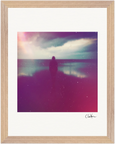 Indigo Sky Framed print 27x35 cm / 11x14″ Wood frame 16
