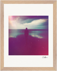 Indigo Sky Framed print 27x35 cm / 11x14″ Wood frame 16