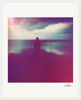 Indigo Sky Framed print 40x50 cm / 16x20″ White frame 11