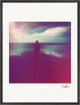 Indigo Sky Framed print 60x80 cm / 24x32″ Black frame 31