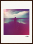 Indigo Sky Framed print 60x80 cm / 24x32″ Dark wood frame 33