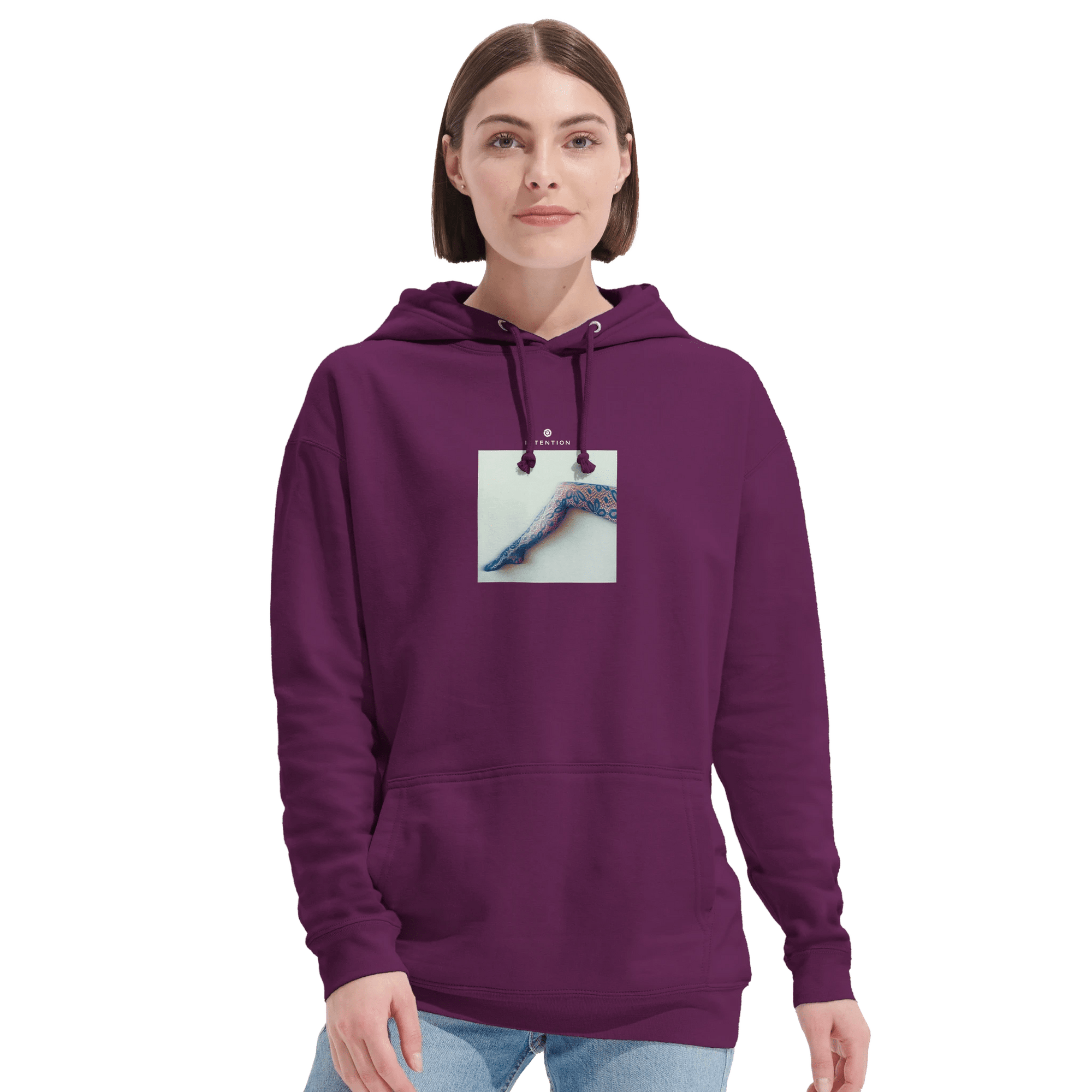 Jazzy - "Lacey Leg" Hoodie astral purple XS 8
